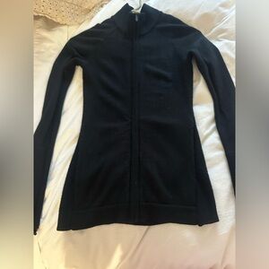 Lululemon Cardigan size 2 black